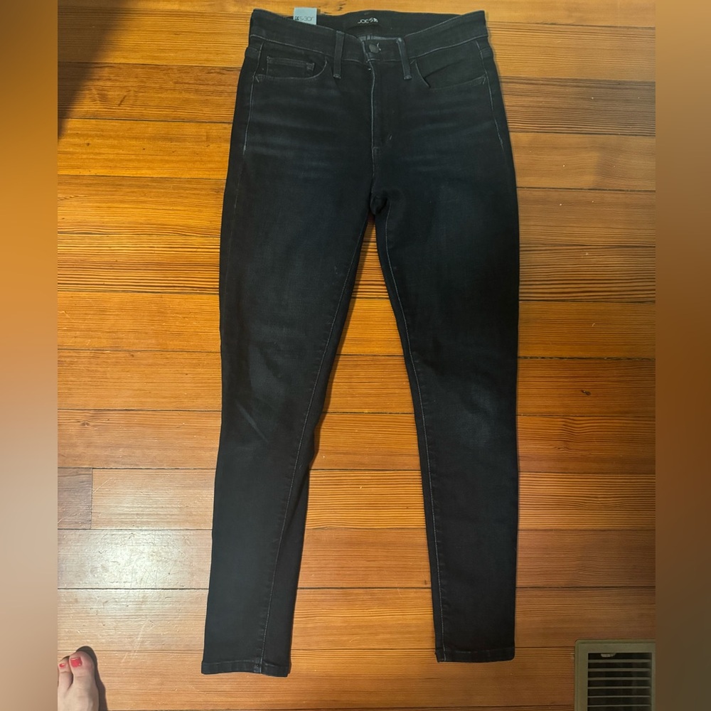 Joes jeans, high waisted dark wash
